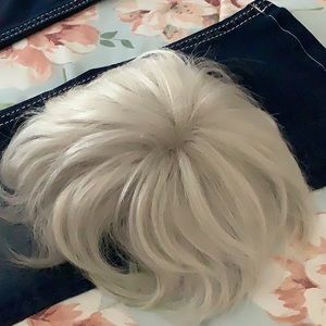 Hair Icing topper for hair thinning grey or color #60 style Instant charm